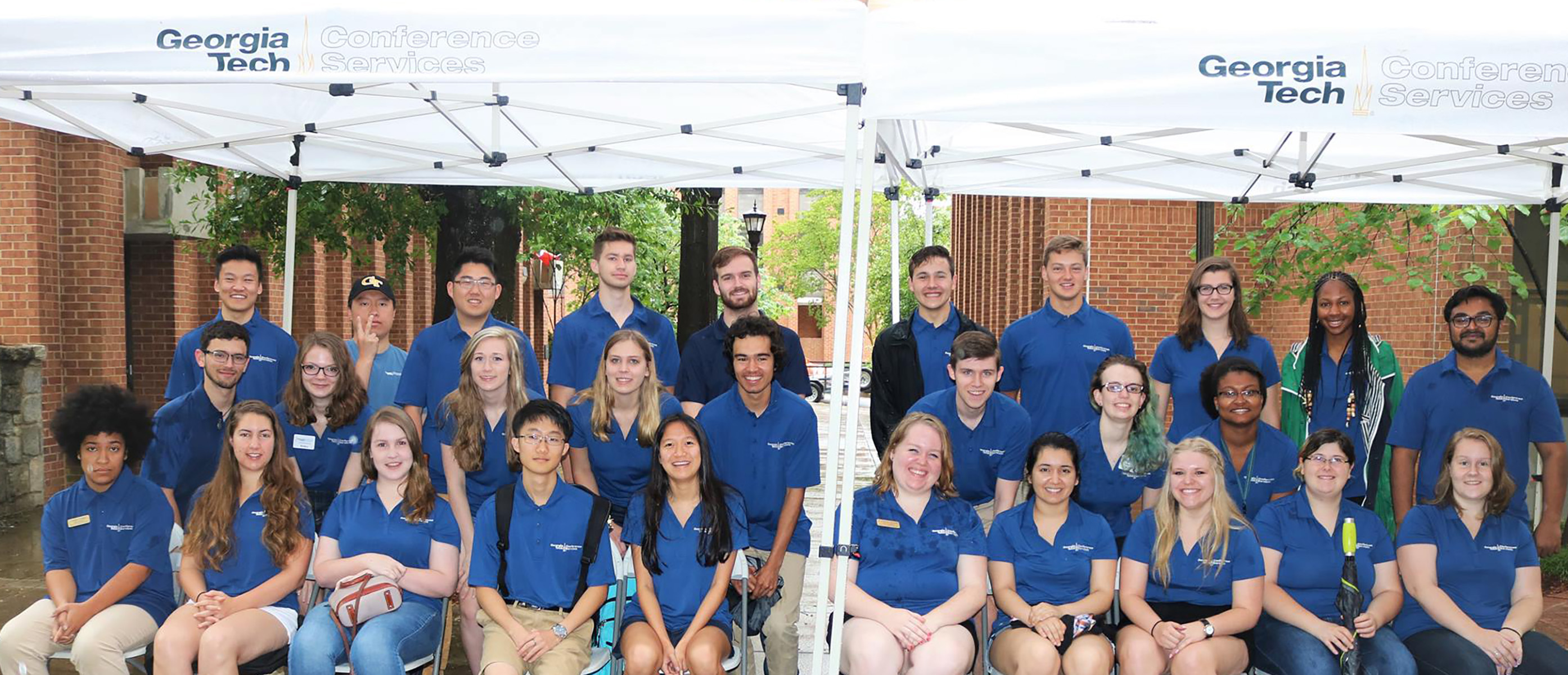 Group picture of the student staff for Conference Services 2017